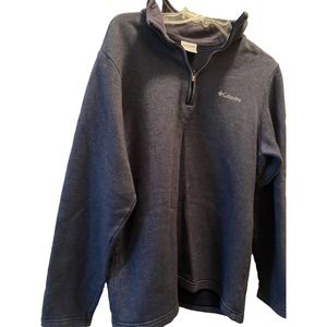 Columbia Sportswear Men’s‎ Half Zip Pullover Sweatshirt Sweater Fleece Lined MED
